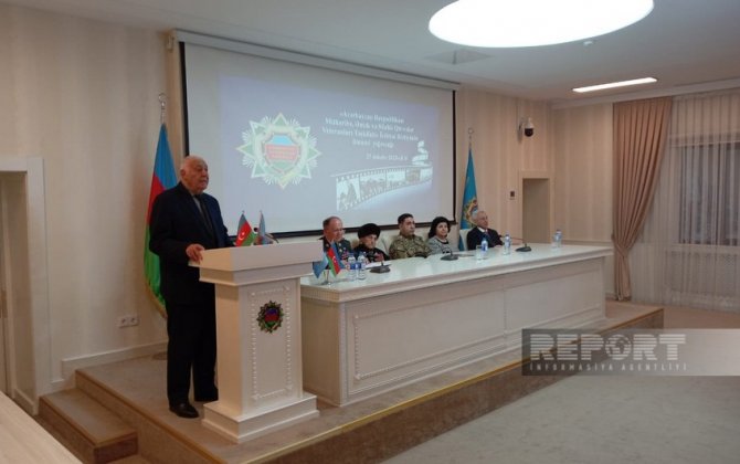 Veteranlar İlham Əliyevin prezidentliyə namizədliyini dəstəkləyib