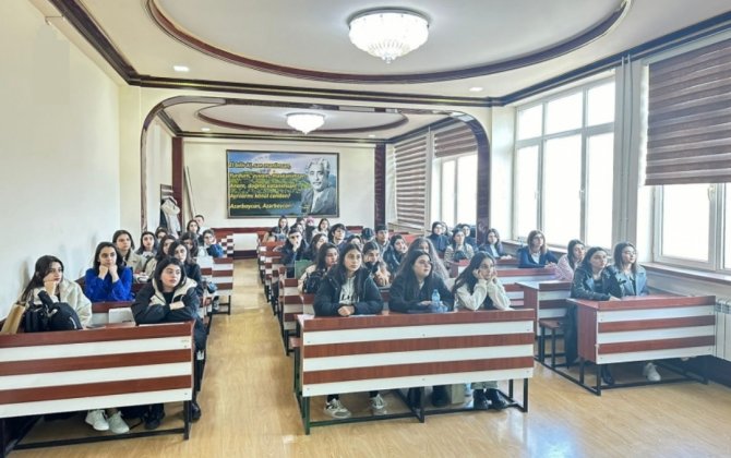 BDU tələbələri üçün imtahan stresinin idarə olunmasına dair təlim keçirilib - FOTO