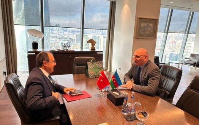 Elçin Əmirbəyov Türkiyə səfiri ilə sülh prosesi və regional məsələləri müzakirə edib - FOTO