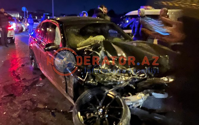 SON DƏQİQƏ! Aeroport yolunda ağır yol qəzası - ölən və yaralananlar var (FOTO/VİDEO)