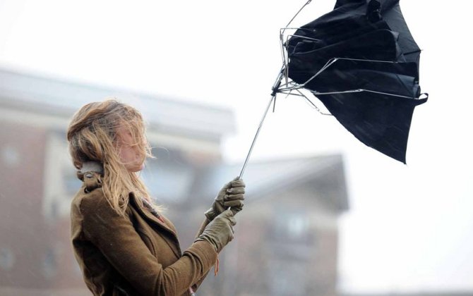 Xəbərdarlıq Edildixa0-xa0Bakıda güclü külək əsəcək, rayonlara qar yağacaq