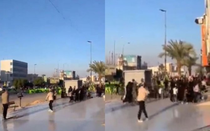 İraqda İran rejiminə bağlı iki yaraqlı qruplaşma arasında dava düşdü - VİDEO