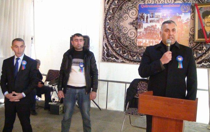 Bərdənin Yeni Daşkənd kəndində şəhid Nəzərov Eldəniz Dəmir oğlunun doğum günü tədbiri keçirilib - FOTO