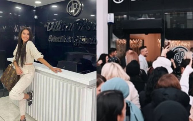 Həbsxanada olan Dilan Polatın şirkətinin yeni filialı açıldı - FOTO