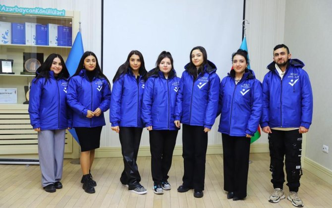 Azərbaycan Könüllüləri gənc seçiciləri maarifləndirəcək - FOTO