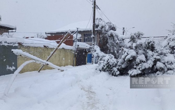 Cənub bölgəsinin rayonları işıqsız qalıb
