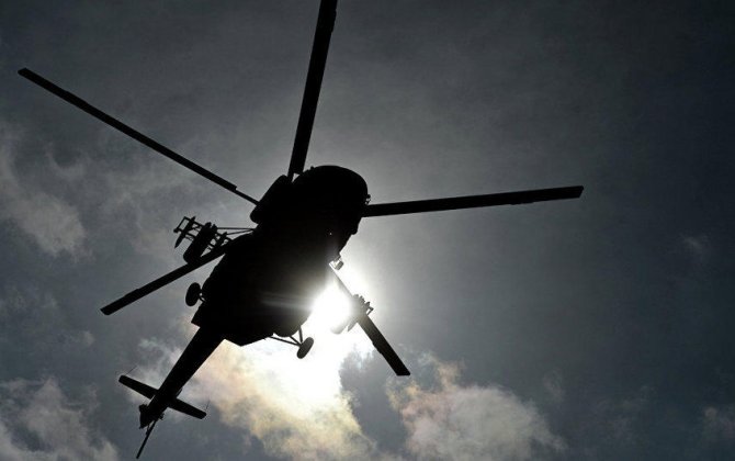 Hərbi helikopter qəzaya uğrayıb, ölən və yaralananlar var