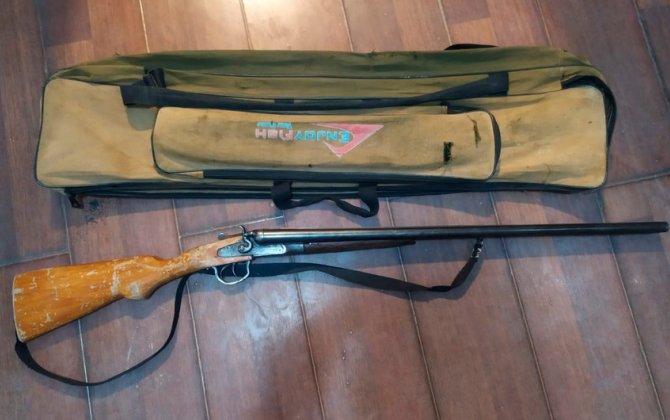 Kürdəmirdə “Qırmızı kitab”a düşmüş bəzgək quşu ovlayan şəxs saxlanılıb