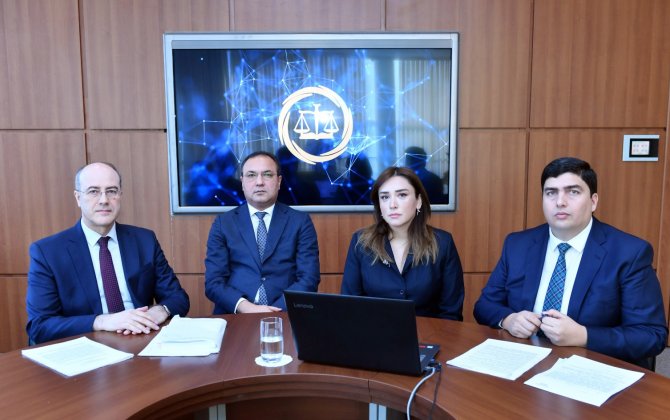 Ədliyyə Nazirliyində notariat sahəsində aktual məsələlərlə bağlı onlayn brifinq keçirilib