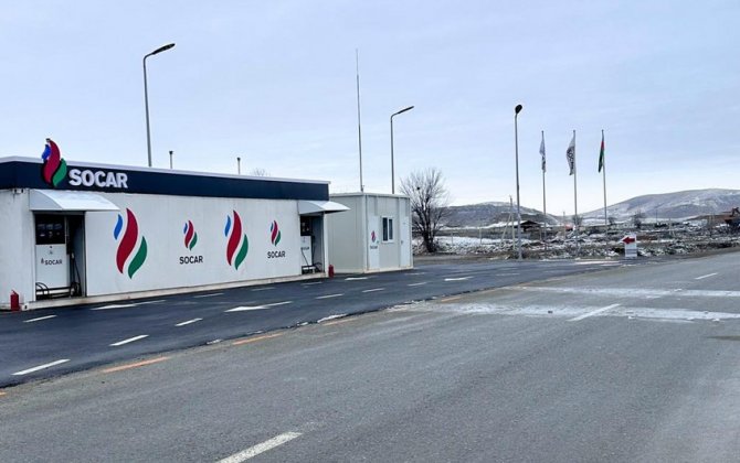 Füzulidə SOCAR brendli yeni yanacaqdoldurma stansiyası istifadəyə verilib