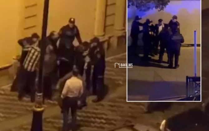 Bakıda şadlıq sarayı önündəki kütləvi davaya DİN-dən REAKSİYA - YENİLƏNİB + VİDEO
