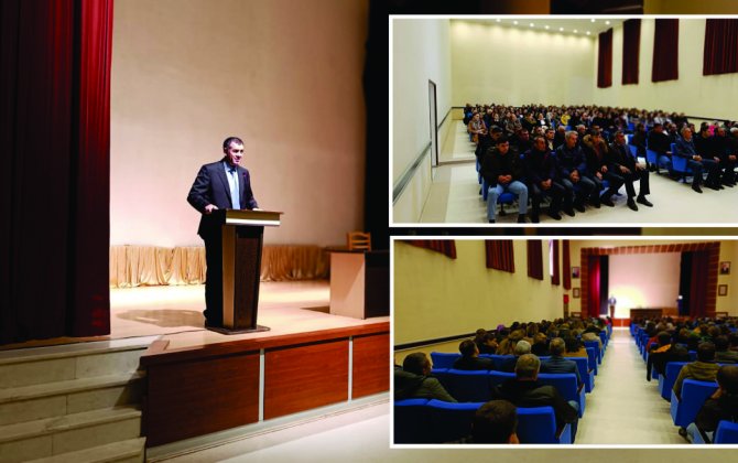 Qüdrət Həsənquliyev Culfada seçicilərlə görüşüb - FOTOLAR
