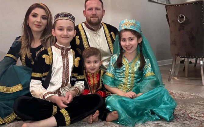 Azərbaycanlı qızla ingilis oğlanın xoşbəxt ailəsi - FOTO/VİDEO