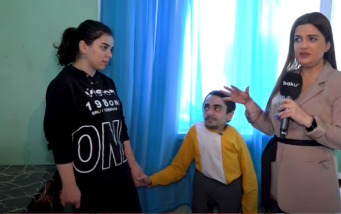 32 yaşlı Ruslan hazırda 16 yaşlı Yeganə ilə nikahsız yaşayır: Toyumda uşaq kostyumu geyindim - VİDEO