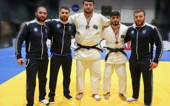 Cüdoçularımız Belçikadan dörd medalla qayıdırlar - FOTO