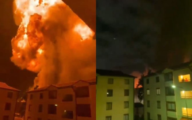 Yanacaqdoldurma məntəqəsində güclü partlayış: Ölən və xəsarət alanlar var - VİDEO