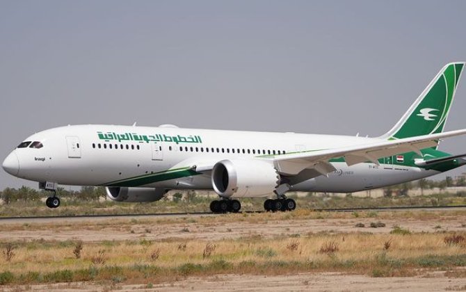 Kərkükdən Bakıya ilk aviareys baş tutub - FOTO