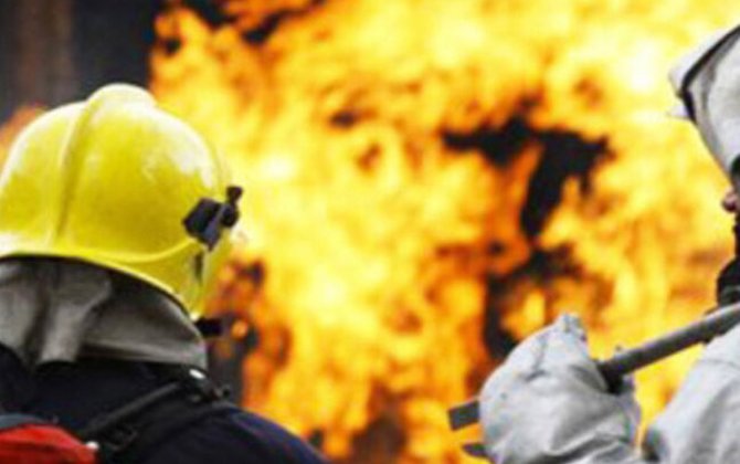 Zaqatalada 6 otaqlı ev yanıb