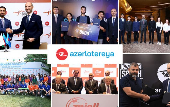 “Azərlotereya” KSM və sponsorluq fəaliyyətinin hesabatını açıqladı