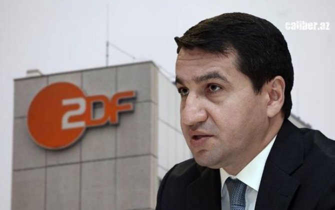 Hikmət Hacıyev ZDF-də Avropanın anti-Azərbaycan tezislərini təkzib etdi