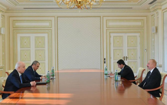 İlham Əliyev Müstəqil Dövlətlər Birliyinin baş katibini qəbul edib - YENİLƏNİB