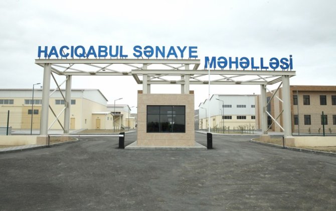 Hacıqabul Sənaye Məhəlləsində məhsul istehsalının ümumi dəyəri 3 dəfə artıb