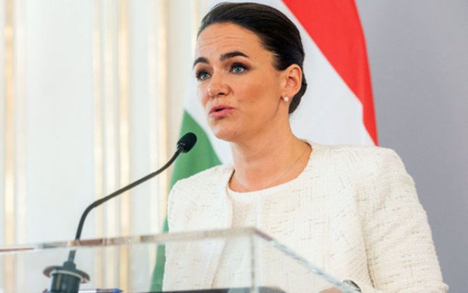 Macarıstan Prezidenti Katalin Novak istefa verib