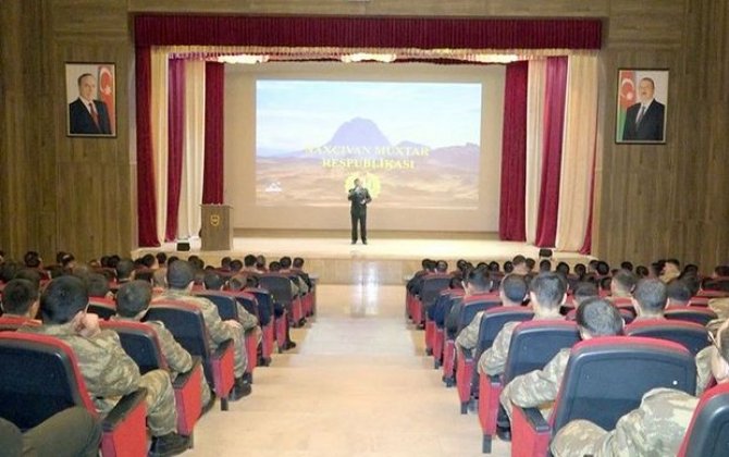 Müdafiə Nazirliyi Naxçıvan MR-in 100 illiyi ilə bağlı silsilə tədbirlər keçirir - FOTO/VİDEO