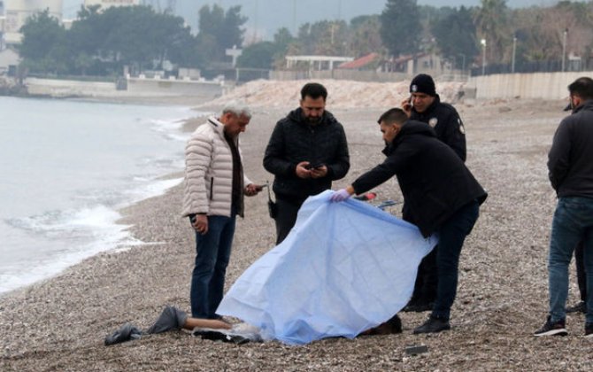 Antalya sahilində daha bir cəsəd tapıldı - FOTO