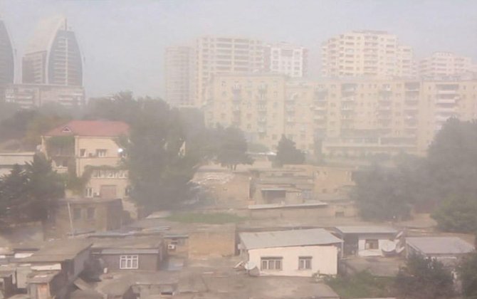 Bakıda havada toz normadan 2 dəfə çoxdur