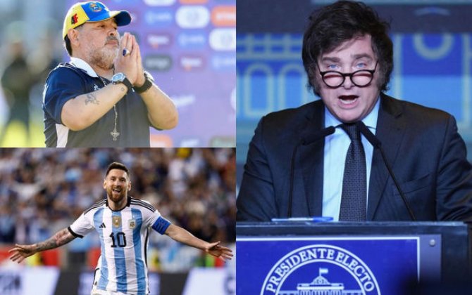 Президент Аргентины: Марадона был не лучшим, Месси - величайший игрок всех времен