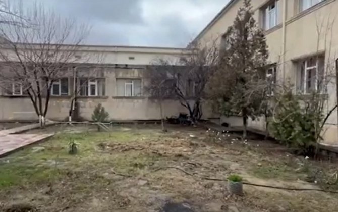 Приняты меры в отношении виновника пожара во дворе столичной школы - ВИДЕО