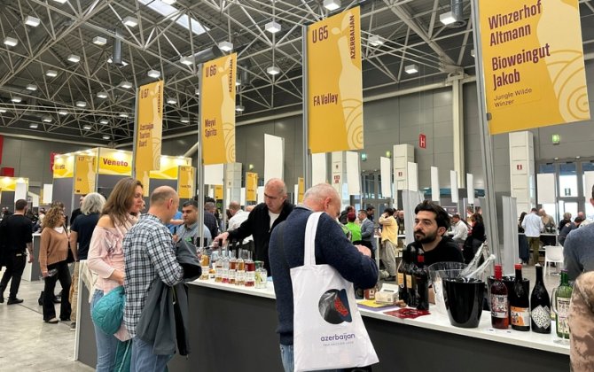 Azərbaycanın şərabçılıq turizmi üzrə imkanları İtaliyada nümayiş olunur - FOTO