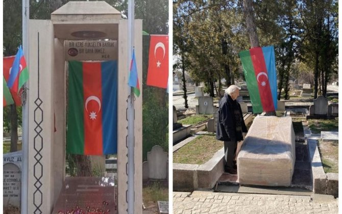 Məhəmməd Əmin Rəsulzadənin məzarının abadlaşdırılmasına başlanılıb