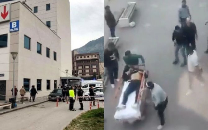 Türkiyədə xəstəxana binasına silahlı hücum: Ağır yaralılar var - FOTO/VİDEO