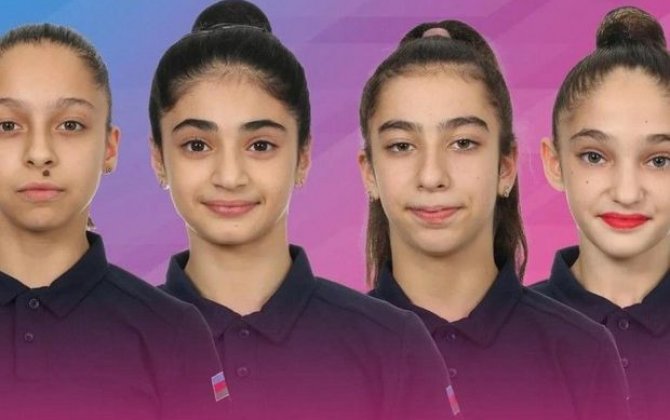 Азербайджанские гимнастки успешно выступили на международном турнире - ФОТО