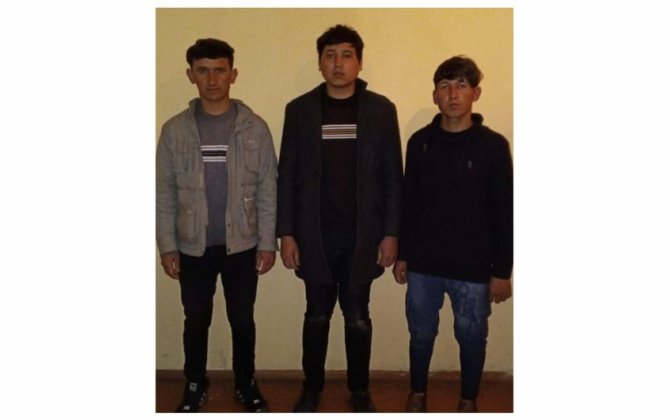 Sərhədi pozmağa cəhd edən Əfqanıstan vətəndaşları saxlanıldı