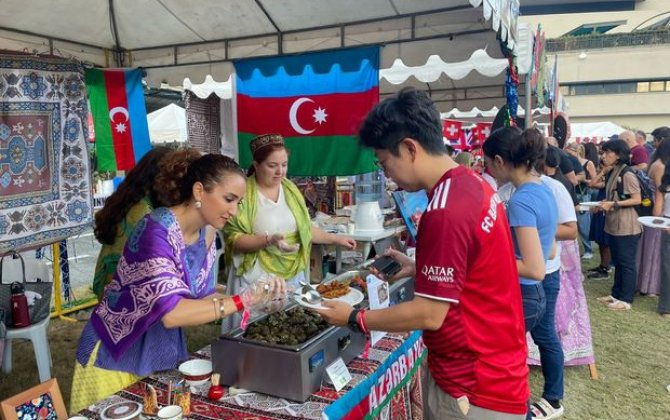 Azərbaycan Filippində keçirilən Beynəlxalq Kulinariya Festivalında təmsil olunub - FOTO