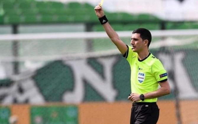 Azərbaycanlı FIFA referisi Mahir Emrelinin komandasının oyununa təyinat aldı