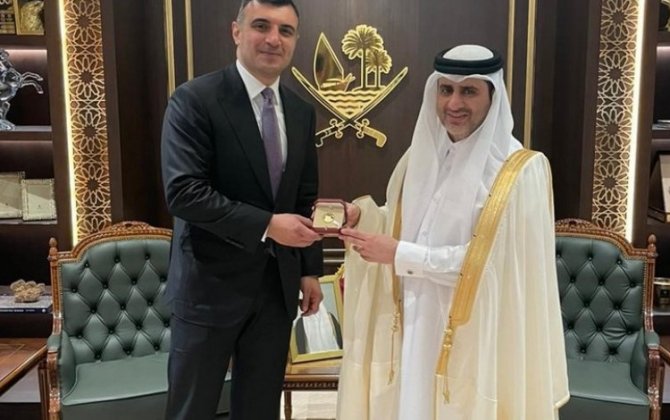 Главы центробанков Азербайджана и Катара обсудили перспективы сотрудничества - ФОТО