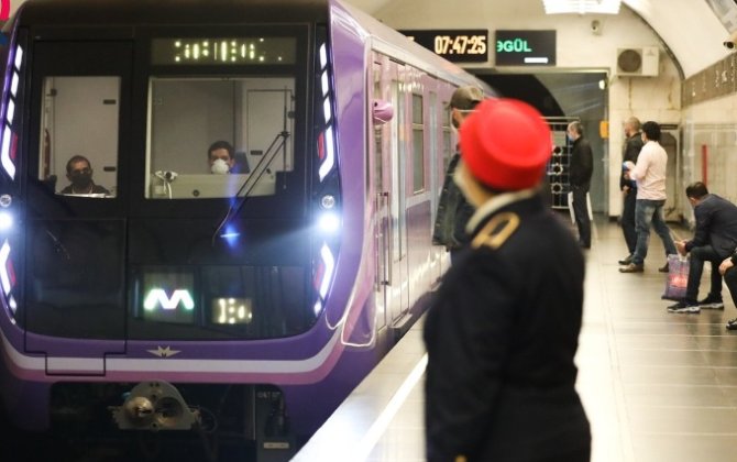 Metro fevralda gün ərzində 617 mindən çox sərnişin daşıyıb