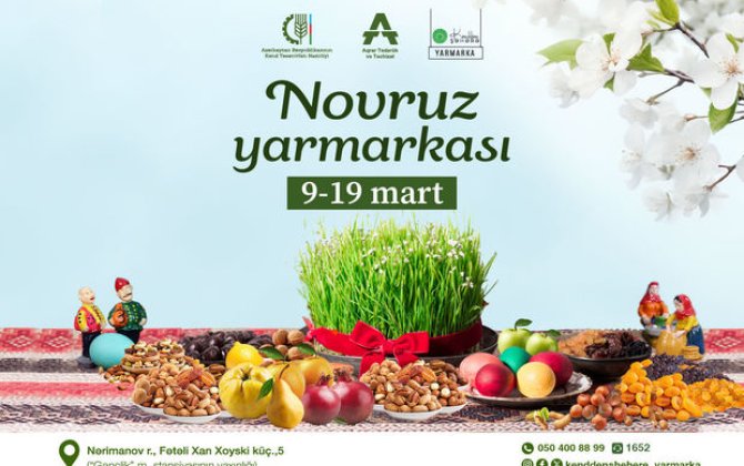 Bakıda Novruz yarmarkası təşkil olunacaq