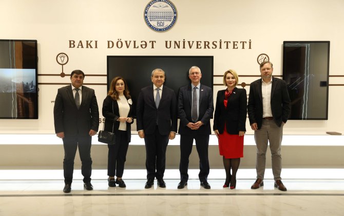 Böyük Britaniya və Şimali İrlandiya Birləşmiş Krallığının Azərbaycandakı səfiri BDU-da - FOTO
