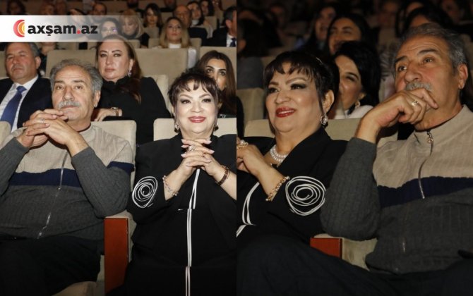 Afaq Bəşirqızı həyat yoldaşı ilə görüntüləndi - FOTO