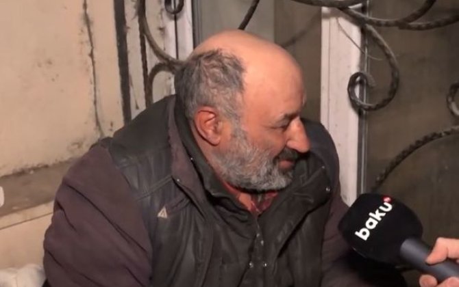 Dövlət qurumları küçədə qalan şəxslərə baş çəkdi - VİDEO