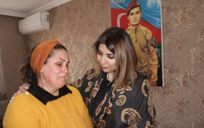 Günay Ağamalının təşəbbüsü ilə Salyan rayon ərazisində Şəhid Anaları ziyarət olundu