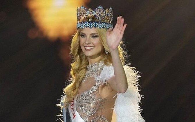 Çexiyalı qız dünya gözəli seçildi