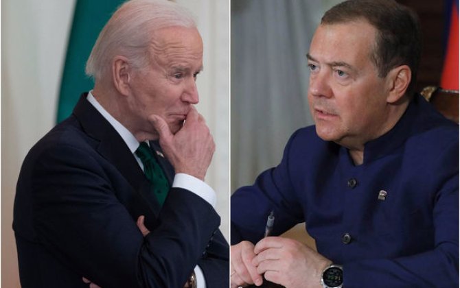 Medvedev Baydeni “nadir axmaq” adlandırdı - VİDEO