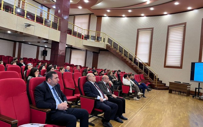 BDU-nun daha iki fakültəsində tələbəyönlü tədrisin təşkilinə dair təlim keçirilib - FOTO