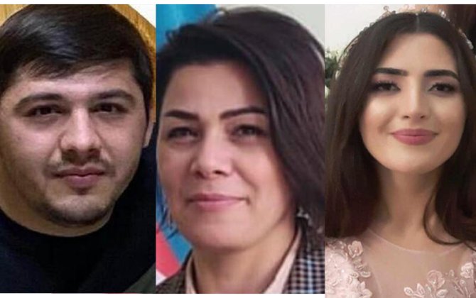 Əhmədin qətlə yetirdiyi ailə üzvlərinin məzarları - VİDEO